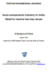 Auto-components industry in India: Need to resolve two key issues 